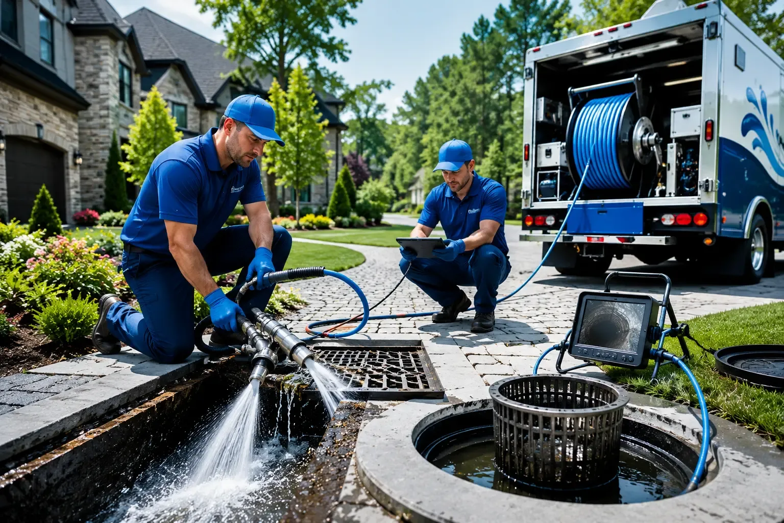 Local outdoor drain cleaning professionals in Harwinton, CT